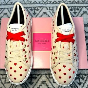 Kate Spade Heart Sneakers ❤️